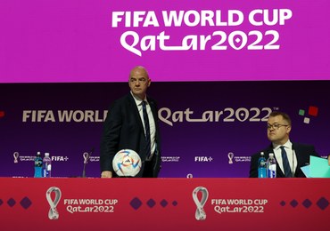 Infantino o hipokryzji Zachodu przed mundialem w Katarze