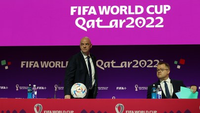 Infantino o hipokryzji Zachodu przed mundialem w Katarze