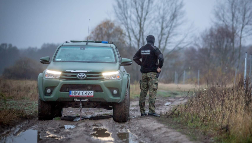  Granica z Białorusią. Niepokojące dane