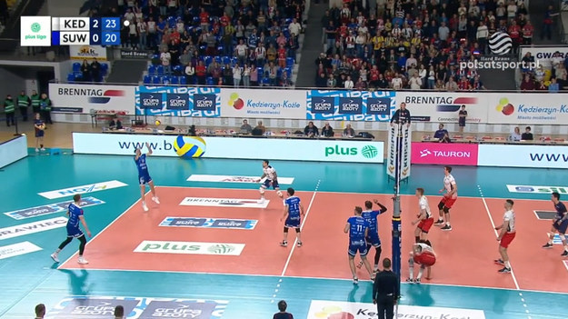 Skrót meczu 10. kolejki PlusLigi Grupa Azoty ZAKSA Kędzierzyn-Koźle – MKS Ślepsk Malow Suwałki 3:0 (25:22, 26:24, 25:21).

