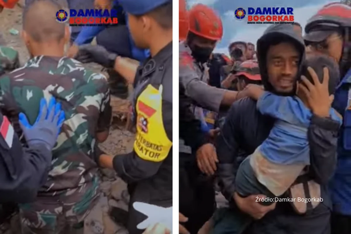 6-latek z Indonezji śmiało może powiedzieć, że dostał od losu drugą szansę. Chłopiec utknął pod gruzami budynku zawalonego w wyniku trzęsienia ziemi na indonezyjskiej wyspie Jawa. Po ponad dwóch dniach udało się go wyciągnąć na powierzchnię - podaje CNN. Nagranie pokazujące odnalezienie chłopca pojawiło się w sieci.