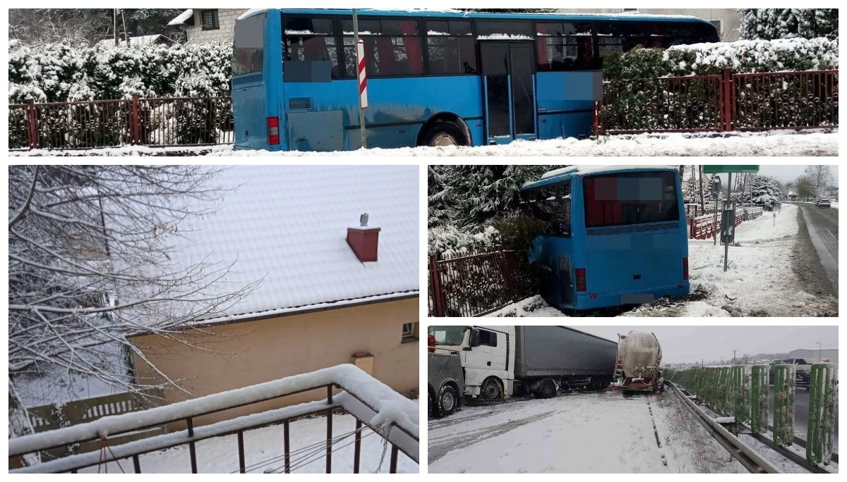 Intensywne opady śniegu w wielu województwach. Biało zrobiło się m.in. w Małopolsce, na Mazowszu i Lubelszczyźnie. Sypać ma aż do wieczora. Na zachodzie Polski zapowiadane są gęste mgły, a na północy trzeba spodziewać się opadów marznącego deszczu.