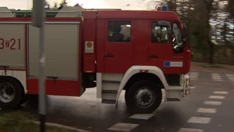 Opolskie: Ewakuacja w szkole. W budynku wybuchł pożar