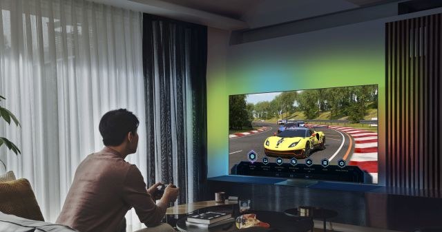 Firma, Samsung, ogłosiła, szczegóły, programu, Designed, Gaming, który, zostanie, zaprezentowany, targach, 2024, Celem, tego, je Samsung Smart TV z nowymi akcesoriami do gier Designed for Samsung Gaming Hub