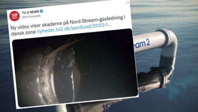 Duńska telewizja pokazała zniszczenia Nord Stream 2. "Dowody na skoordynowany sabotaż"