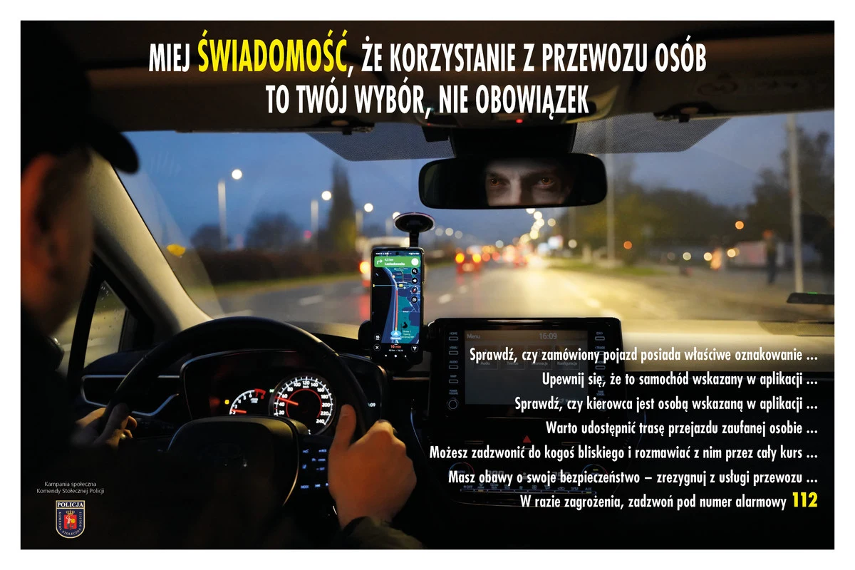 Policjanci Wydziału Ruchu Drogowego KSP wspólnie z przedstawicielami miasta, strażą graniczną i Inspekcją Transportu Drogowego skontrolowali przewoźników, także tych z aplikacji. Rzecznik Komendy Stołecznej Policji nadkom. Sylwester Marczak przekazał, że wśród skontrolowanych czterech kierujących nie posiadało prawa jazdy, a dwóch kierowało pod wpływem narkotyków - podaje portal warszawa.naszemiasto.pl.