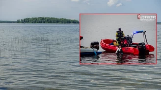 Jezioro Ełckie: Nurkowie wydobyli ciało poszukiwanego 32-latka