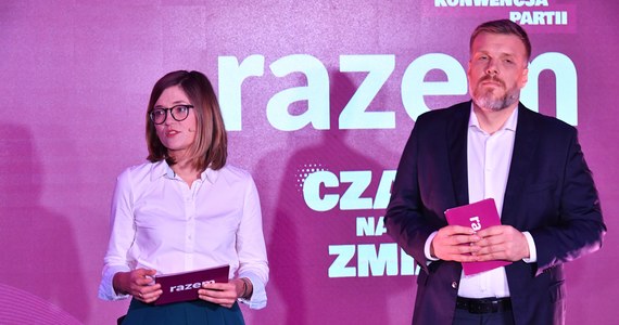 Adrian Zandberg i Magdalena Biejat podczas konwencji partii Razem zostali wybrani współprzewodniczącymi tego ugrupowania. Do tej pory partią kierował Zarząd Krajowy.