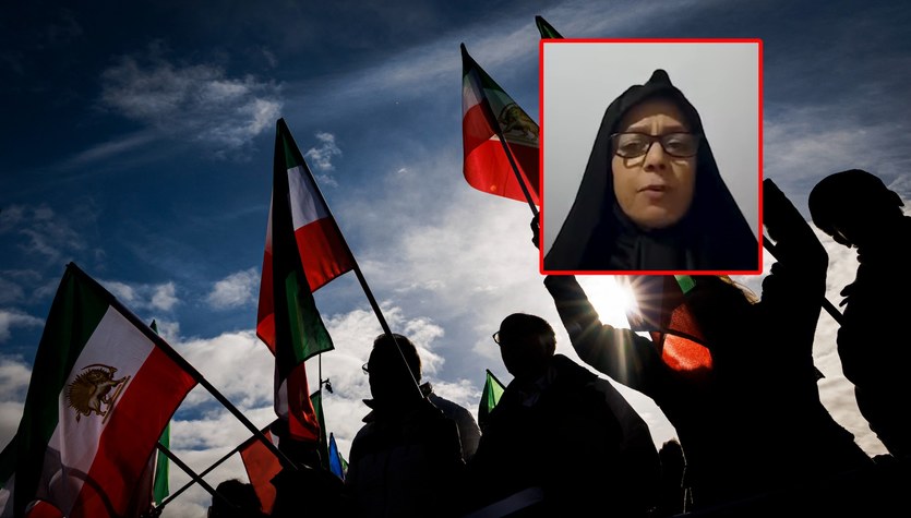 Irán.  Farida Moradkhani, la sobrina de Khamenei llama al mundo