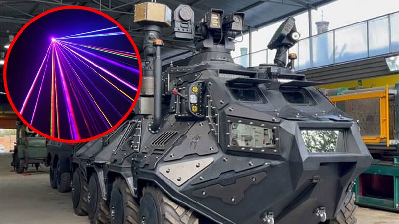 Grecka armia przygotowuje się do wojen przyszłości. W tym celu powstał bardzo nietypowo wyglądający pojazd bojowy, który dysponuje potężnym laserem do niszczenia dronów.
