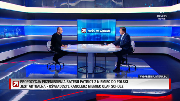 - Oczywiście, że lepiej, gdyby Patrioty były na Ukrainie. Ale jeśli nie mogą być na Ukrainie, to dobrze, żeby były w Polsce, ale nie obsługiwane przez niemieckich żołnierzy, ale przez żołnierzy amerykańskich - stwierdził Paweł Kukiz w programie "Gość Wydarzeń" w Polsat News.Po eksplozji rakiety w Przewodowie władze Niemiec przekazały, że mogą na granicy NATO w Polsce umieść system obrony antyrakietowej Patriot. Szef MON Mariusz Błaszczak zaproponował, by system dostarczyć do zachodniej Ukrainy.- Wydaje mi się, że ten ruch to zwrócenie uwagi Niemcom, że nie dają Ukrainie tyle, ile mogliby dać - zaznaczył Kukiz w rozmowie z Bogdanem Rymanowskim.