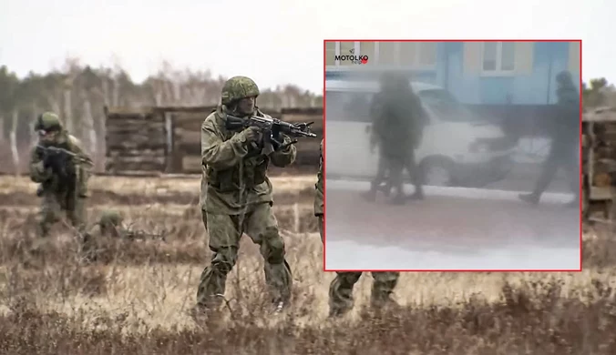 Białoruś: Uzbrojeni rosyjscy żołnierze uciekli z poligonu