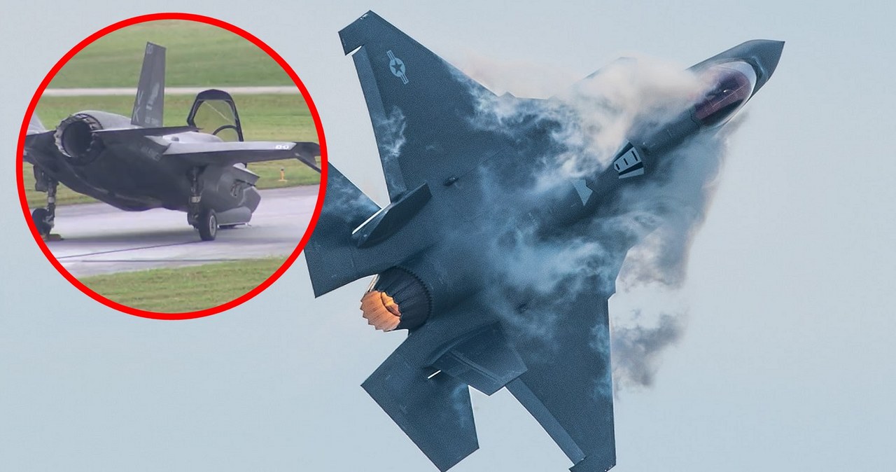 Telewizja NHK opublikowała nagranie z wyglądającej komicznie awarii amerykańskiego supermyśliwca F-35B w Japonii. Podczas holowania maszyny po płycie lotniska, w pewnym momencie złamała się przednia część jej podwozia.