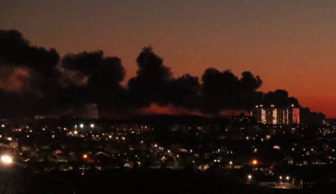 Pożar na rosyjskim lotnisku w Kursku. Władze: To atak bezzałogowca