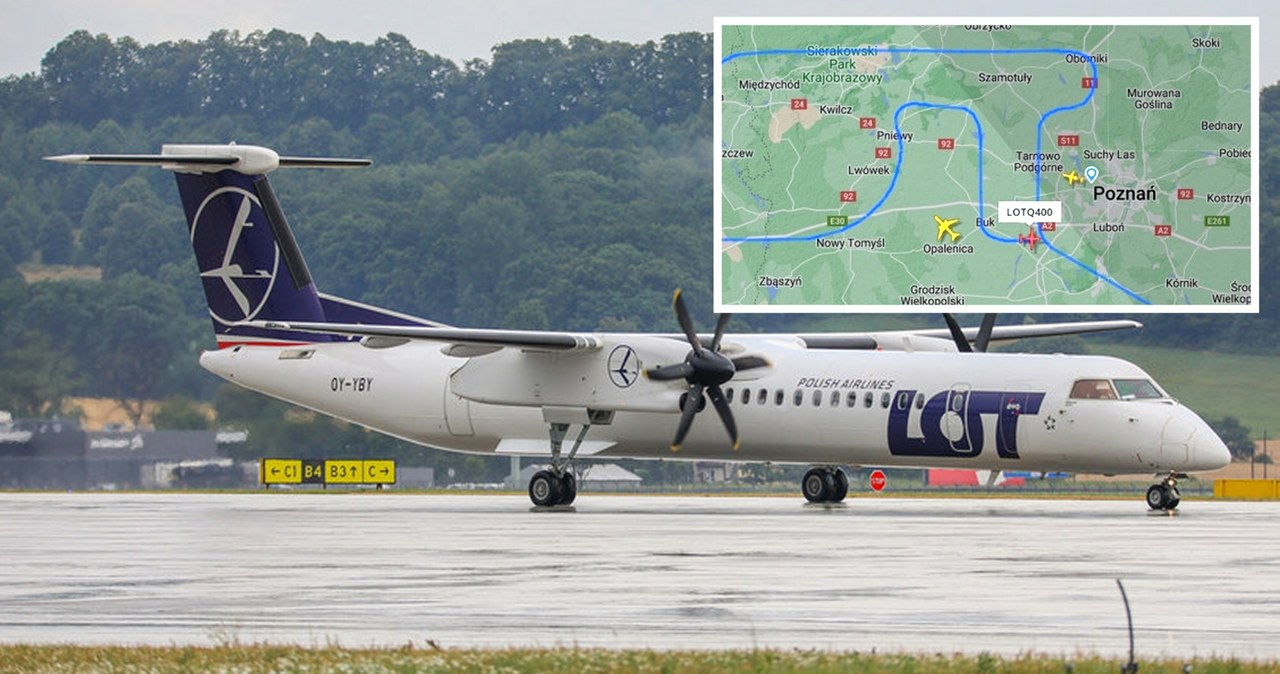 Polskie Linie Lotnicze LOT zorganizowały pożegnalny rejs turbośmigłowego Bombardiera Dash 8 Q400. Maszyna wykonała przelot na trasie Warszawa-Warszawa, ale w swojej podróży zahaczyła również o Poznań, gdzie na niebie pojawił się wymowny napis.