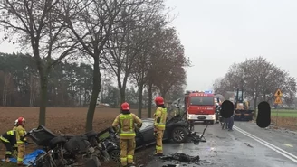 Wielkopolskie: Karambol 13 pojazdów. Cztery osoby zostały ranne