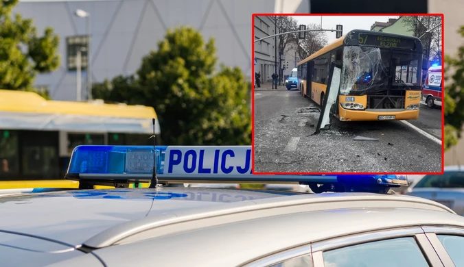 Gliwice: Zderzenie dwóch autobusów miejskich. Jedna osoba w szpitalu