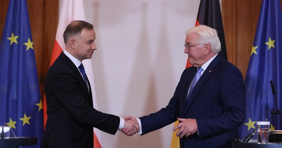 Decyzję o wysłaniu do Polski niemieckich baterii Patriot odbieramy jako bardzo ważny gest sojuszniczy w ramach NATO i w relacjach pomiędzy narodem polskim i niemieckim - powiedział po spotkaniu z prezydentem Niemiec Frankiem-Walterem Steinmeierem prezydent Andrzej Duda.