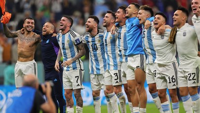 Argentyna w euforii. Messi i spółka zagrają w finale mundialu