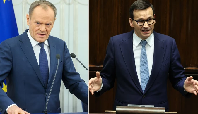 Morawiecki nie wyklucza debaty z Tuskiem. Jest odpowiedź z PO