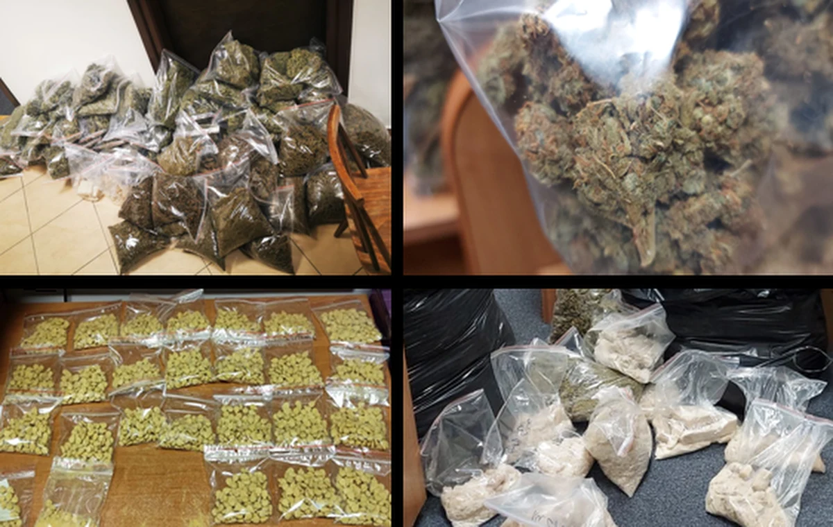 Ponad 60 kilogramów narkotyków o czarnorynkowej wartości blisko 3 mln złotych przejęli policjanci z Lublina. Zatrzymali dwie osoby. Narkotyki miały trafić do lubelskich pseudokibiców.  

