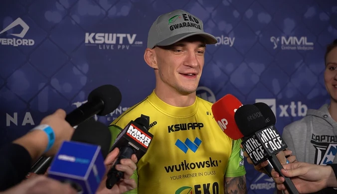 KSW 77. Sebastian Przybysz: Obiecuję, że dam z siebie wszystko. WIDEO