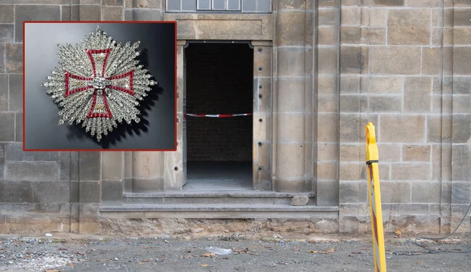 Niemcy: Znaleziono gwiazdę Orderu Orła Białego. Skradziono ją w Dreźnie
