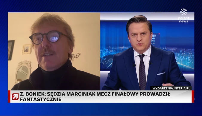 Boniek w "Gościu Wydarzeń" o Marciniaku: Szymon to jest i porządny i inteligentny człowiek