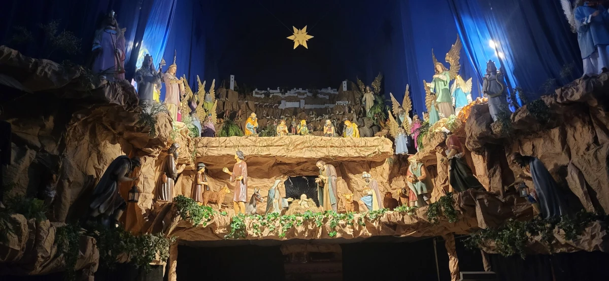 Tradycja budowania szopek bożonarodzeniowych sięga 1223 roku, kiedy to św. Franciszek zbudował pierwszy żłobek upamiętniający narodziny Jezusa. Od dziesięcioleci poznańscy franciszkanie budują szopkę, którą co roku podziwiają mieszkańcy miasta. Tegoroczna ma 30 metrów głębokości i 16 metrów wysokości - to jedna z największych szopek w Europie. 