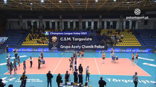 CSM Targoviste – Grupa Azoty Chemik Police 2:3 (17:25, 19:25, 26:24, 26:24, 16:18).