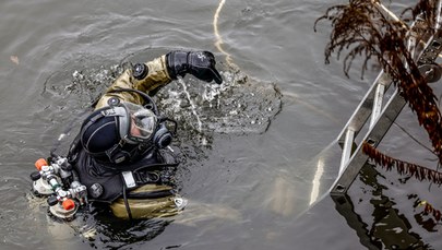 Nurkowie w akcji. Szukali zrabowanych skarbów z Drezna