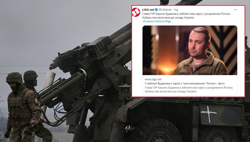 Podzielona Rosja na mapie szefa wywiadu. "Każdy widzi, co chce"