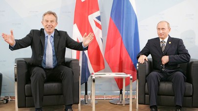 Blair o Putinie: "Rosyjski patriota". Chciał mu zaszczepić "zachodnie wartości"