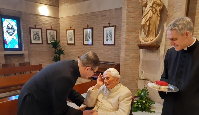 Polski ksiądz z Rzymu wspomina ostatnie spotkanie z papieżem Benedyktem XVI