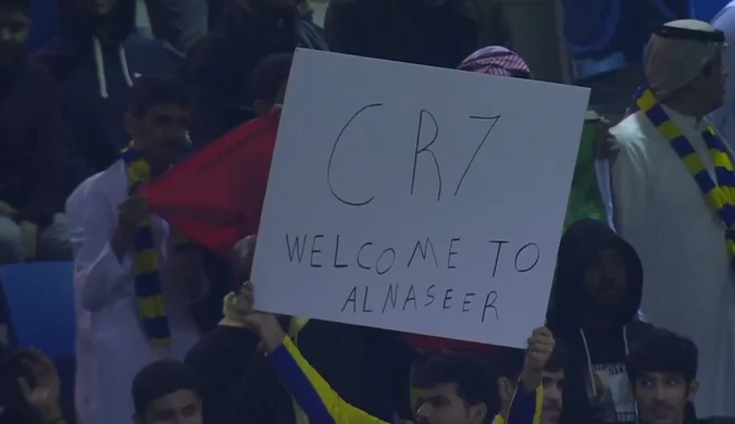  Klub Cristiano Ronaldo, Al Nassr z kolejną wygraną. Kibice witają Portugalczyka.  WIDEO