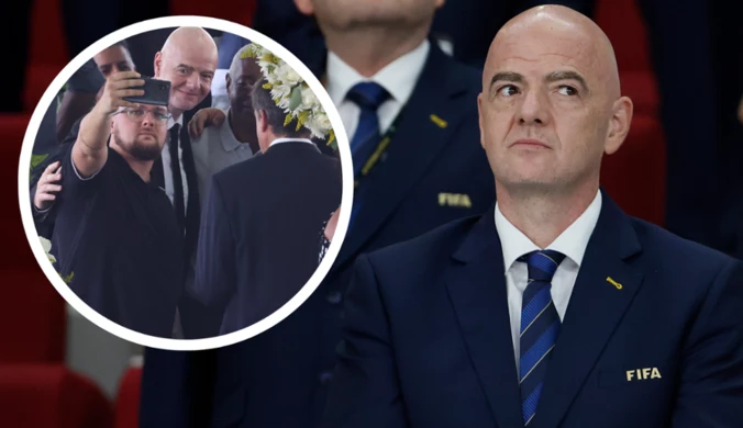 Kolejne kontrowersje wokół Gianniego Infantino. Zrobił to w takim miejscu! 