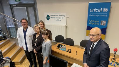 Nowoczesny ultrasonograf do badań okulistycznych od UNICEF trafił do Lublina