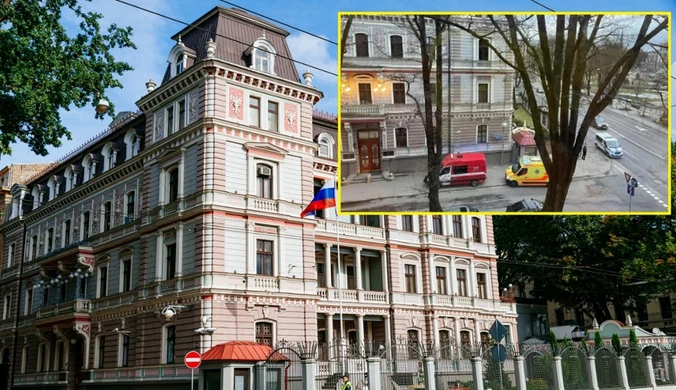 Łotwa: Paczka z "nieznaną substancją" w ambasadzie Rosji w Rydze