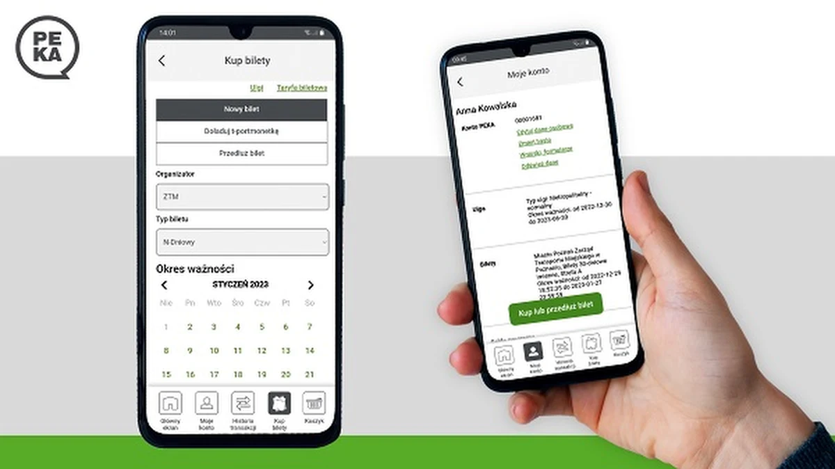 Niebawem będzie można ściągnąć aplikację, która ma być ułatwieniem dla pasażerów komunikacji miejskiej w Poznaniu. Umożliwi m. in zapisanie biletu okresowego w smartfonie.