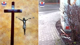 Ukradli krzyż z kościoła. Uszkodzili i wyrzucili krucyfiks