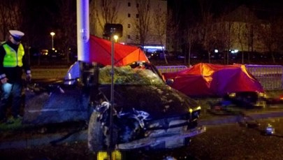 Tragiczny wypadek w Lublinie. Zginęły trzy młode osoby