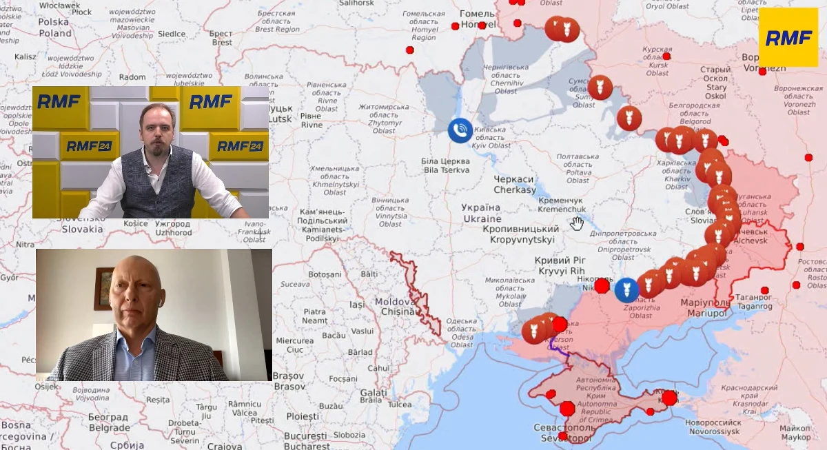 "Kolejne działania Ukrainy w najbliższych tygodniach i miesiącach będą ukierunkowane na to, żeby odciąć Krym od Rosji kontynentalnej" - powiedział gen. broni Mirosław Różański, były Dowódca Generalny Rodzajów Sił Zbrojnych, który był gościem najnowszego odcinka analitycznego internetowego programu Rzut na mapę w RMF FM. 