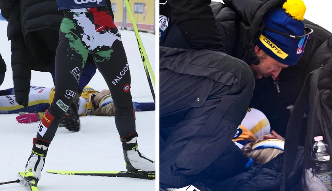 Dramatyczne obrazki na mecie FIS Tour de Ski. Padła na śnieg, komentatorzy przerażeni