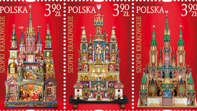 Krakowskie szopki trafiły na znaczki pocztowe