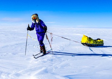 Waligóra z Antarktydy: Do bieguna zostało 75 km. Chcę dotrzeć tam w piątek