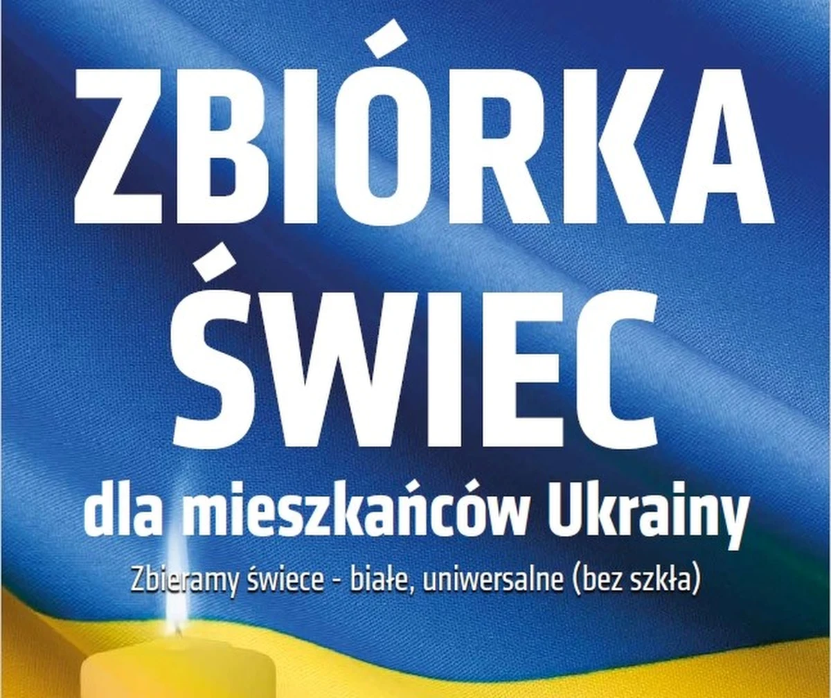 ​W Lublinie ruszyła zbiórka świec dla mieszkańców Ukrainy pozbawionych elektryczności w wyniku rosyjskich ataków - poinformował w środę ratusz. W zeszłym tygodniu miasto przekazało dziesięć agregatów prądotwórczych wartych 135 tys. zł m.in. do Sum i Odessy.
