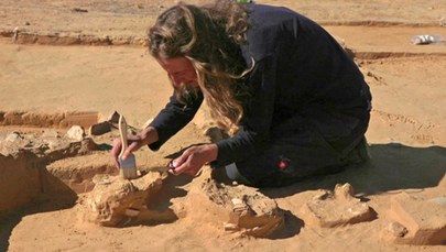Prehistoryczne znalezisko w Izraelu. Jego wiek szacowany na kilka tysięcy lat