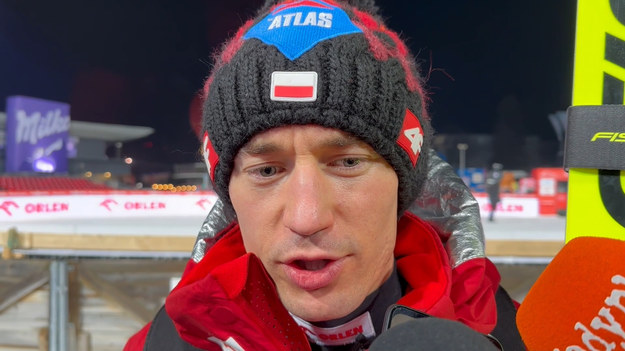 Kamil Stoch po piątkowych kwalifikacjach w Zakopanem. 