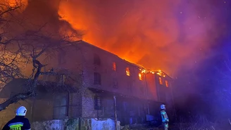 Trzynik: Pożar w budynku dawnej gorzelni