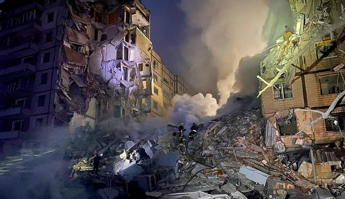 Wojna w Ukrainie. Co najmniej pięć osób nie żyje po rosyjskim ataku na Dniepr